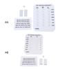 Dog Feeding Reminder Magnetic Reminder Sticker 2 Times 3 Times a Day Indication Chart Prevent Overfeeding or Obesity