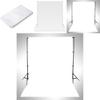 Bright White 10x10ft Photography Backdrop With Completely Seamless Nonwoven Material