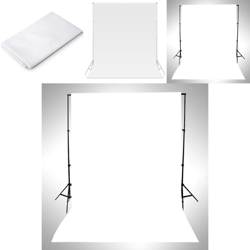 Bright White 10x10ft Photography Backdrop With Completely Seamless Nonwoven Material
