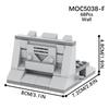 MOOXI WW2 Modern Military Architecture MOC Model Bricks DIY Diorama Adult Children Toy Building Blocks Set Montessori Gift Model