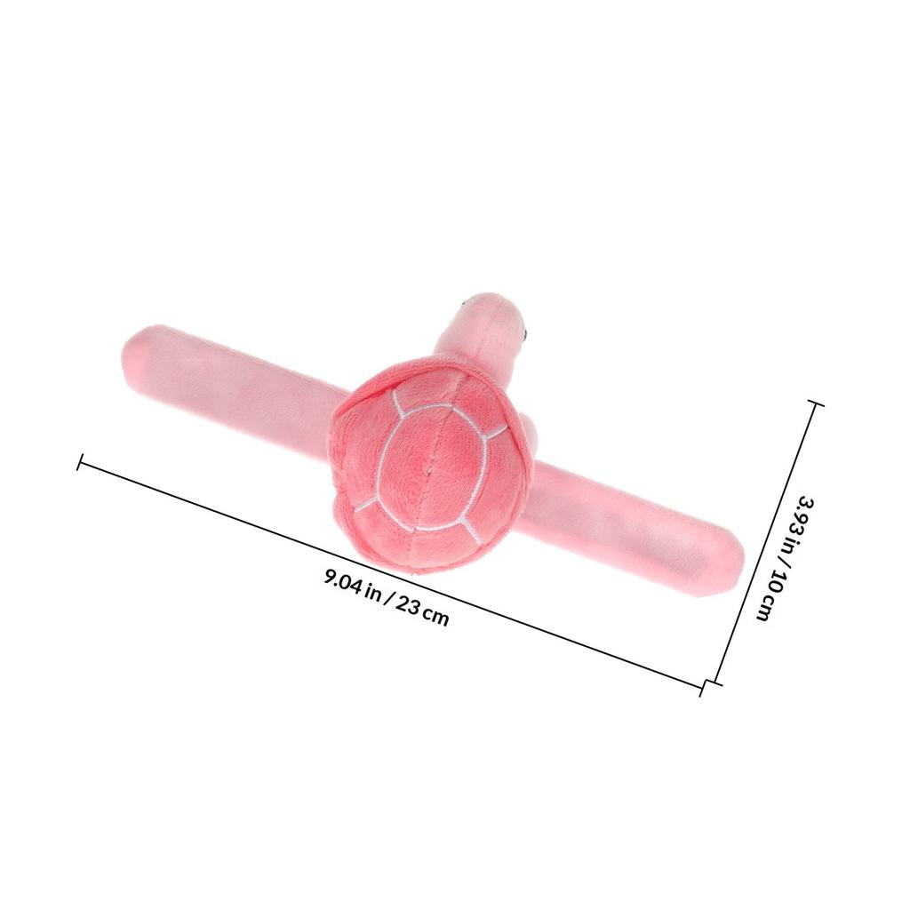 Schattige Dieren Klaparmband Zacht Schildpad Stijl Snap Band Lichtgewicht Kinderfeestjes Verjaardag Vakantie Cadeau Polsbandje voor Kinderen