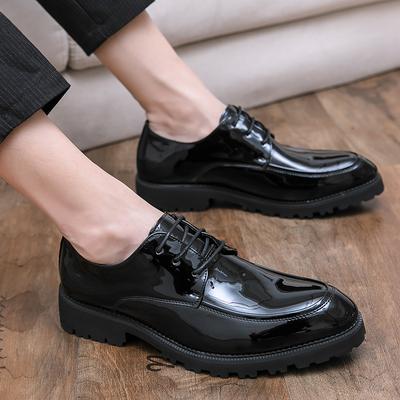 Chaussures habillées pour hommes oxfords Cuir italien Zapatos Hombre Noir Chaussures de costume pour hommes Fête Chaussures formelles Hommes Sapatos Social Masculino