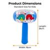 Cute 3D Cartoon Animal Inflatable Hammer With Bell Summer Beach Swimming Pool Party Supply Pinata Filler Goodie Bag Kids Present