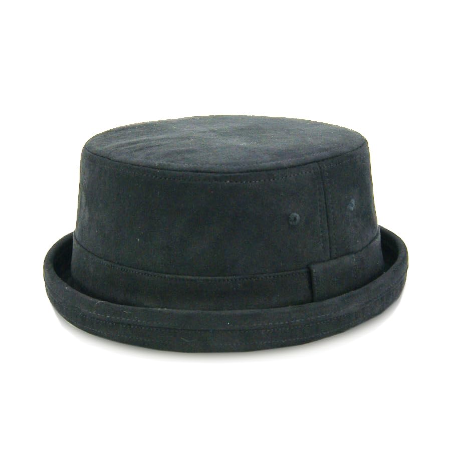 

ШЛЯПА ПОРКПАЙ ИЗ ИСКУССТВЕННОЙ ЗАМШИ [в горошек] (JP, Алфавит, M, L, Черный) чёрный