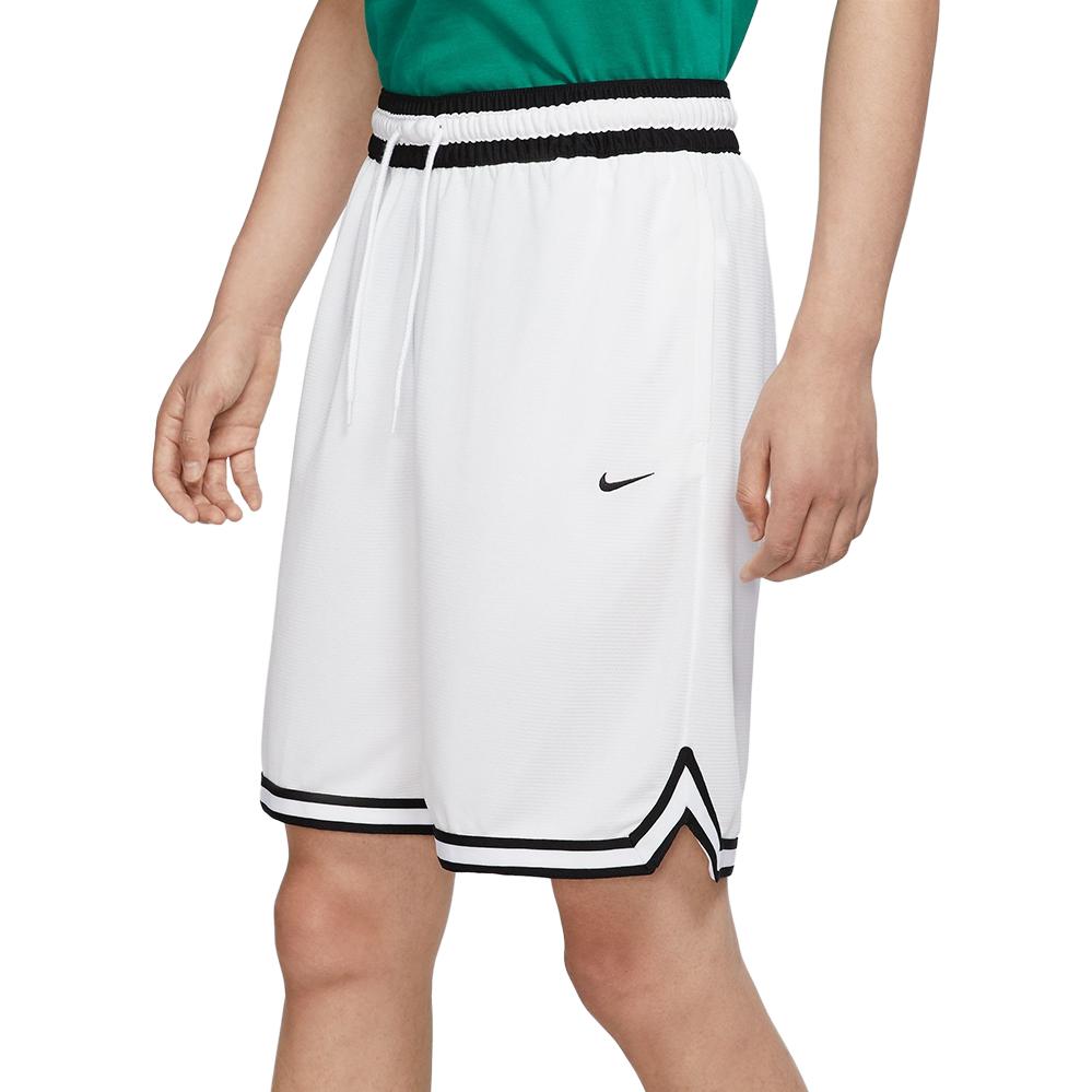 Nike Dri-Fit DNA Logo Print Pruhovaný Stahovací Šňůrkou Sportovní Šortky Pánské Spodní Díly Bílé DH7161-100