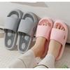 Women Summer Concise Slippers Men Soft Home Slides Couples Bathroom Non-slip Sandals Adults Comfortable Outdoor Beach Shoes