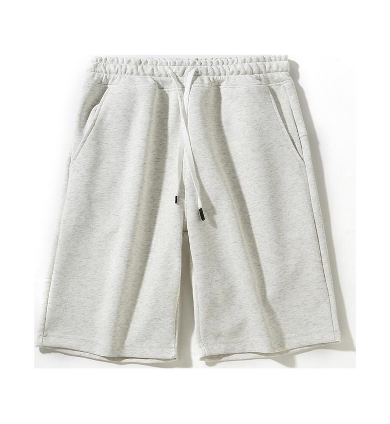 Dámské letní ležérní jednobarevné bavlněné šortky s širokými nohavicemi