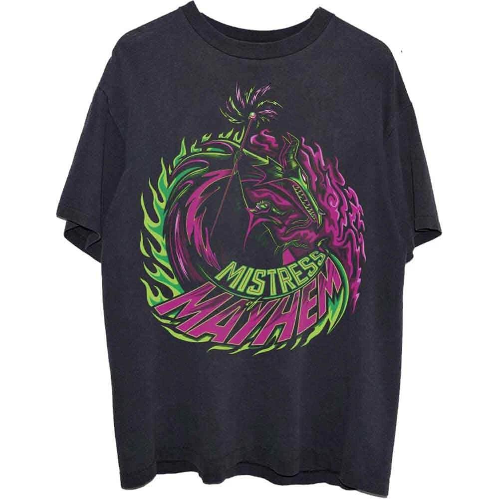 Disney Unisex T-Shirt: Sleeping Beauty Maleficent Mistress of Mayhem (Small) 3XL
