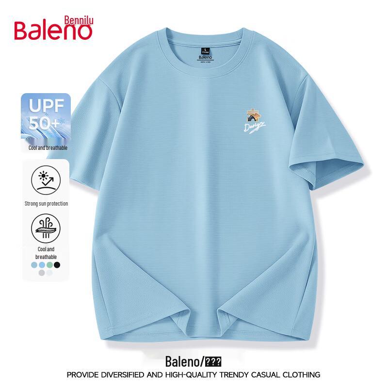Baleno Men s Ice-Feel UV Protection Short Sleeve T-Shirt 3XL