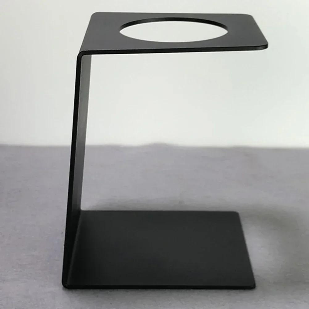 Tragbarer Metall-Kaffeefilterhalter mit Filterhalter und Tropfschale für Handaufguss-Kaffeezubereitung und Servieren