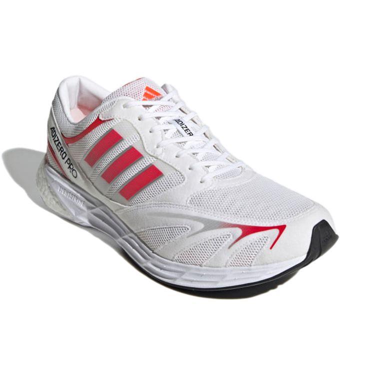 Adidas Adizero Pro V1 DNA White Solar Red Men Sneakers Cloud-White Vivid-Red GX5081