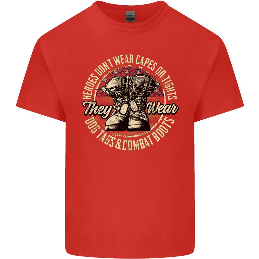 Dog Tags Army Veteran Military Marines Soldier Unisexs Light Cotton TShirt