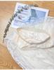 Clearance: Women's High-Waisted A-Line Mid-Length Gauze Skirt with Double-Layer Mesh