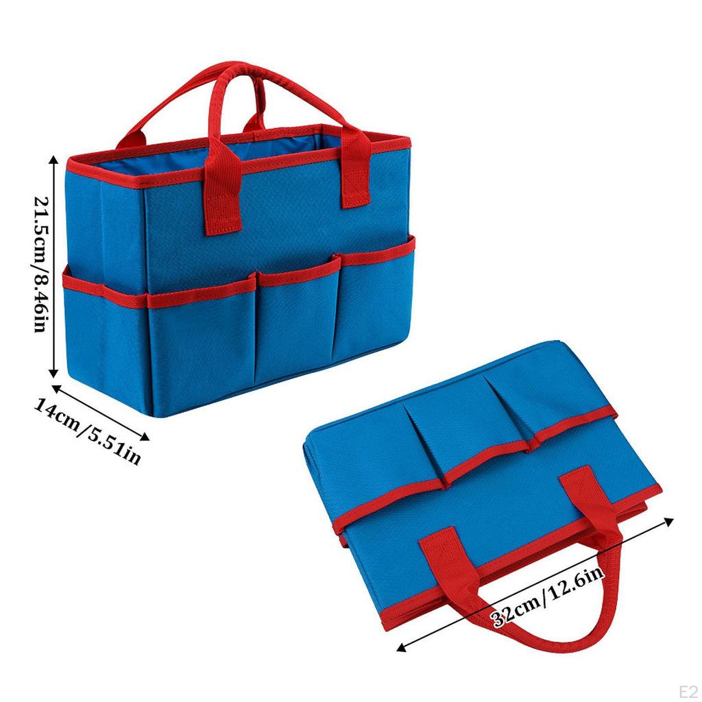 Grocery Shopping Bag Storage Tote Sewing Desktop for Books Teaching Aids