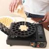 19/37 Holes Plum Blossom Cake Mold Long Handle Egg Waffler Iron  Baking Accessories