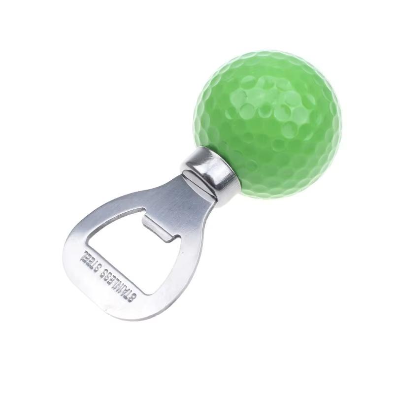 Golf Ball Bottle Opener - Stainless Steel Multifunctional Tool for Wine/Beer - Sports-Themed Barware for Golf Enthusiasts
