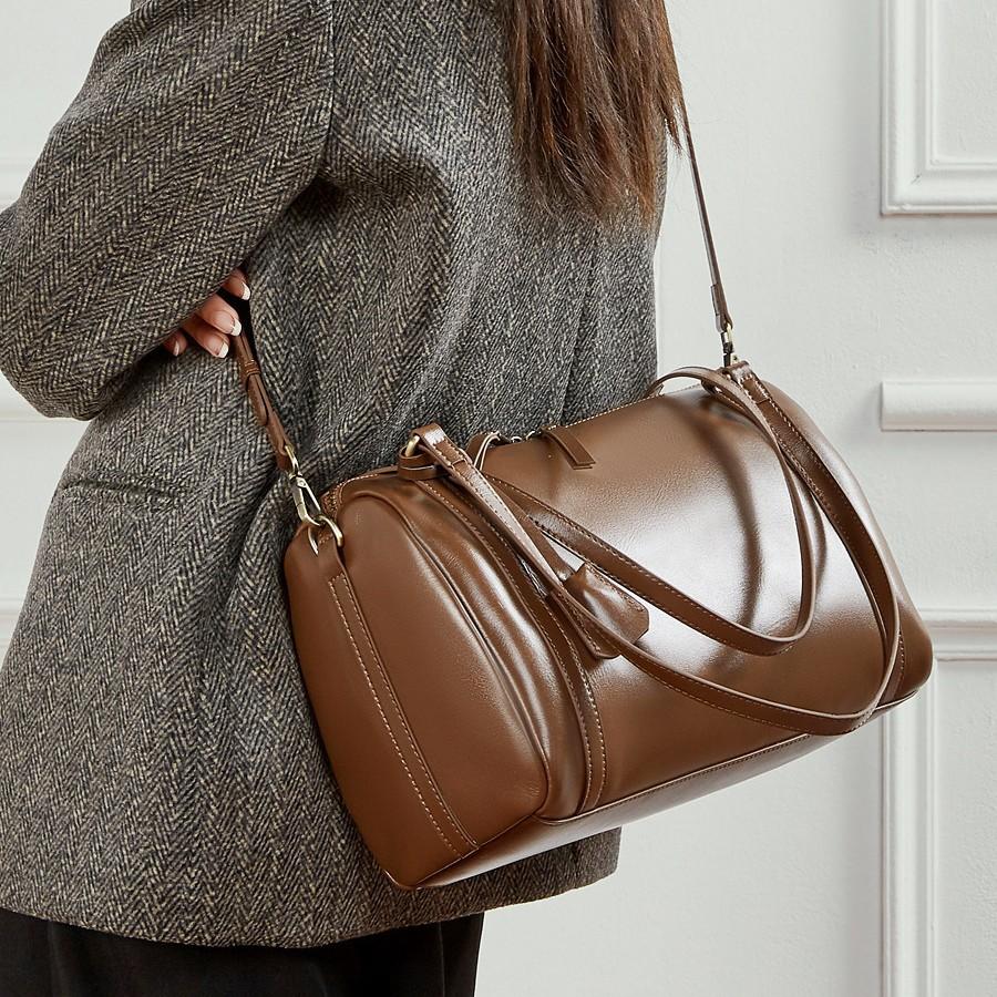 Leather Women'S Bag Fashion High-End Pillow Bag Handbag Mother Bag Messenger Bag Women'S Shoulder Bag