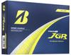 BRIDGESTONE TOUR B JGR Golf 2025 Pack of J5YX Balls, Model, 12, Yellow,