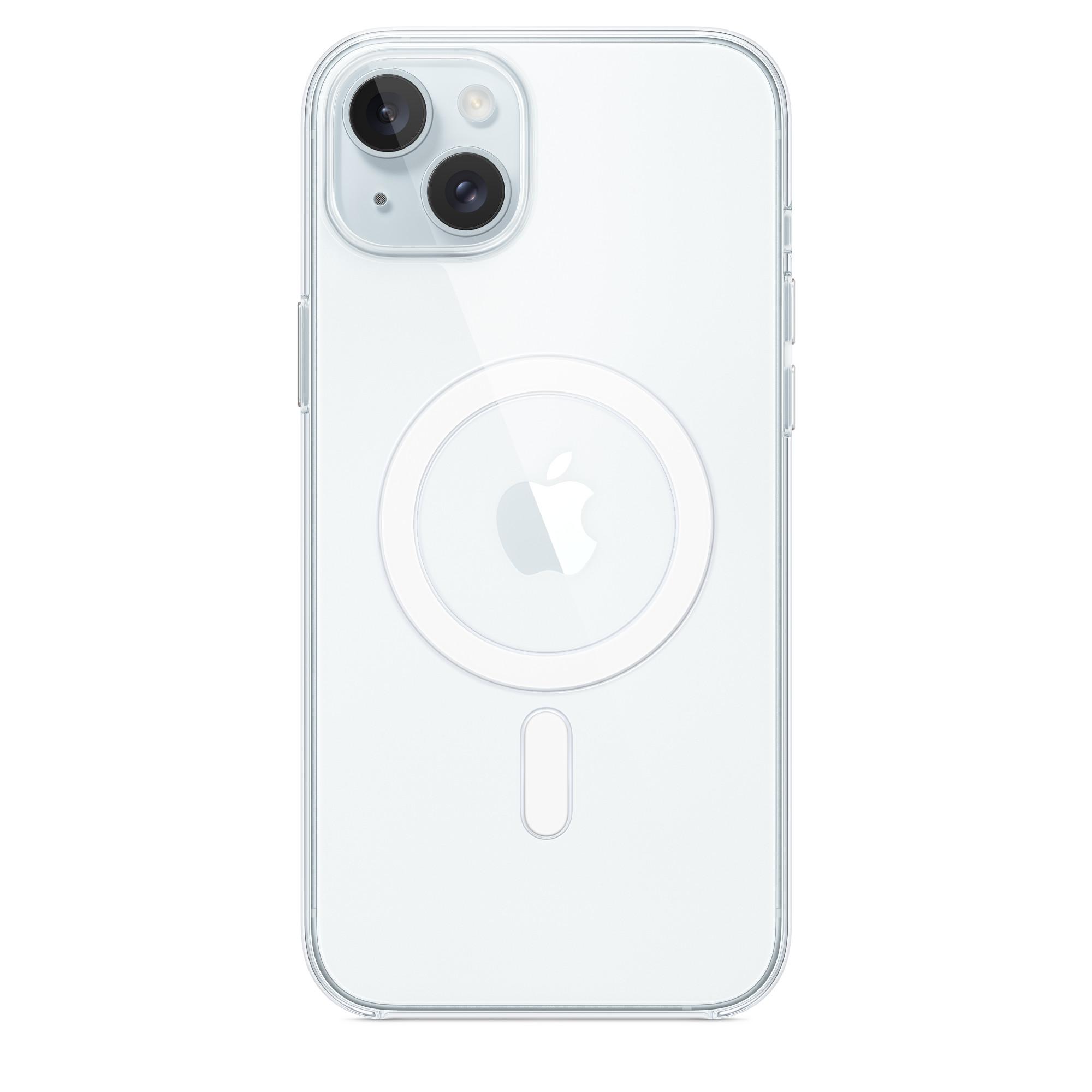 Transparent MagSafe Case for iPhone 15 Plus прозрачный