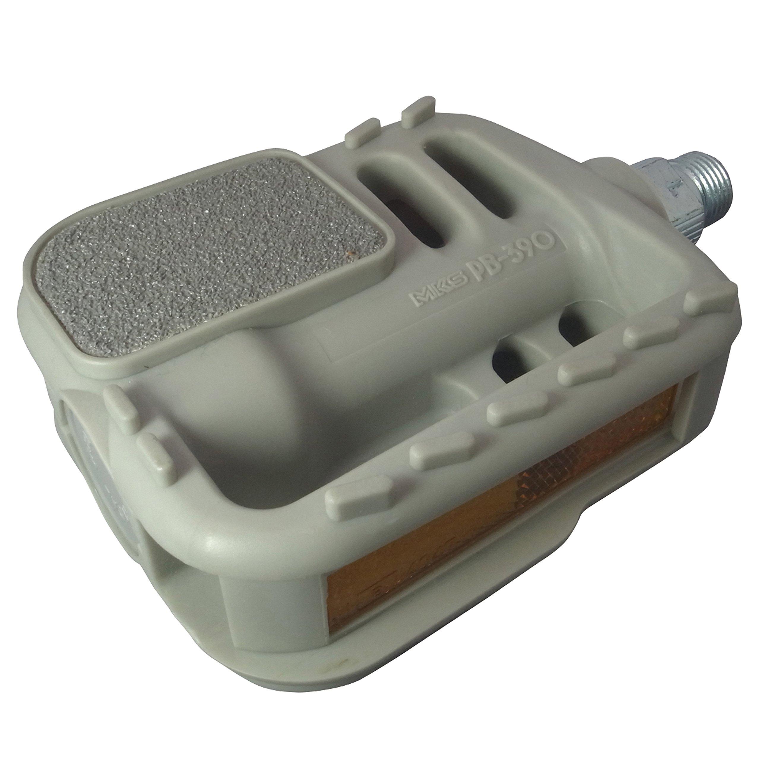 

MKS Pedals Gray Seals with Reflectors of (Mikashima) [PB390] Non-Slip (Set 2) серый