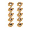 10pcs CNC Carbide Tips Inserts Blade Cutter Lathe Turning Tool With Box