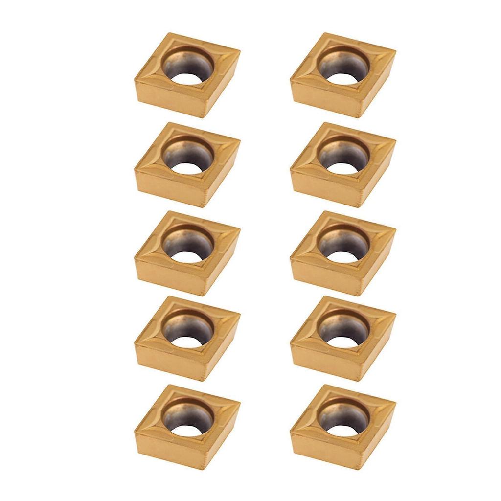 10pcs CNC Carbide Tips Inserts Blade Cutter Lathe Turning Tool With Box