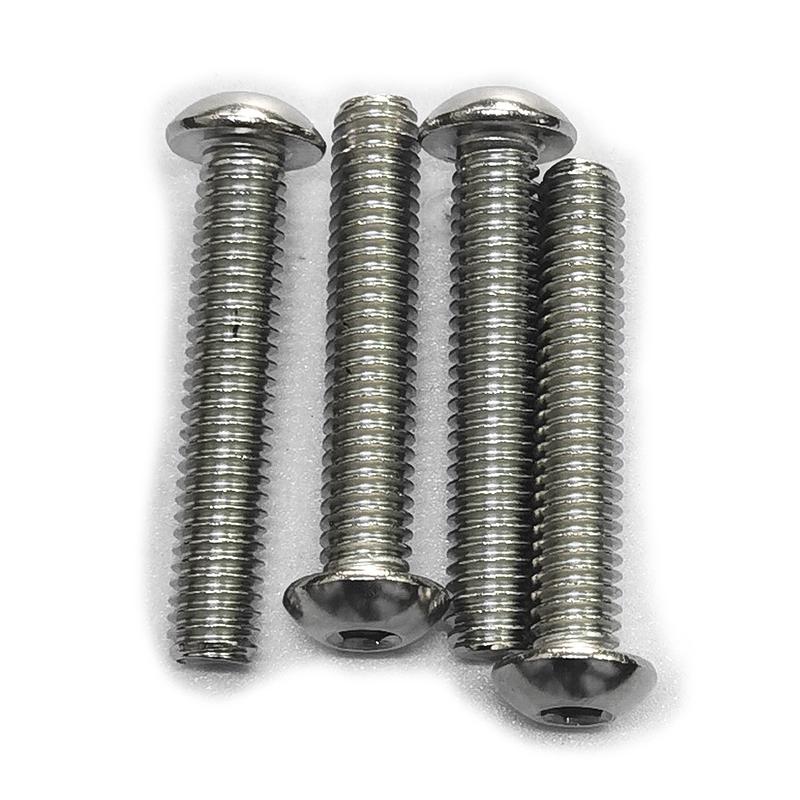 4 Piezas Tornillos de Acero Inoxidable Tornillo Tornillo del Guardabarros Trasero Para Harley Sportster Iron XL883 XL1200 XL 883 1200 48 72 Seventy Two Forty Eight