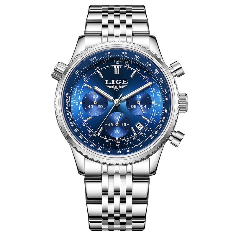 Fashion Green Watch Men Casual Military Sports Date Men's Quartz Watches Original Brand Luxury Waterproof Chronograph Male
