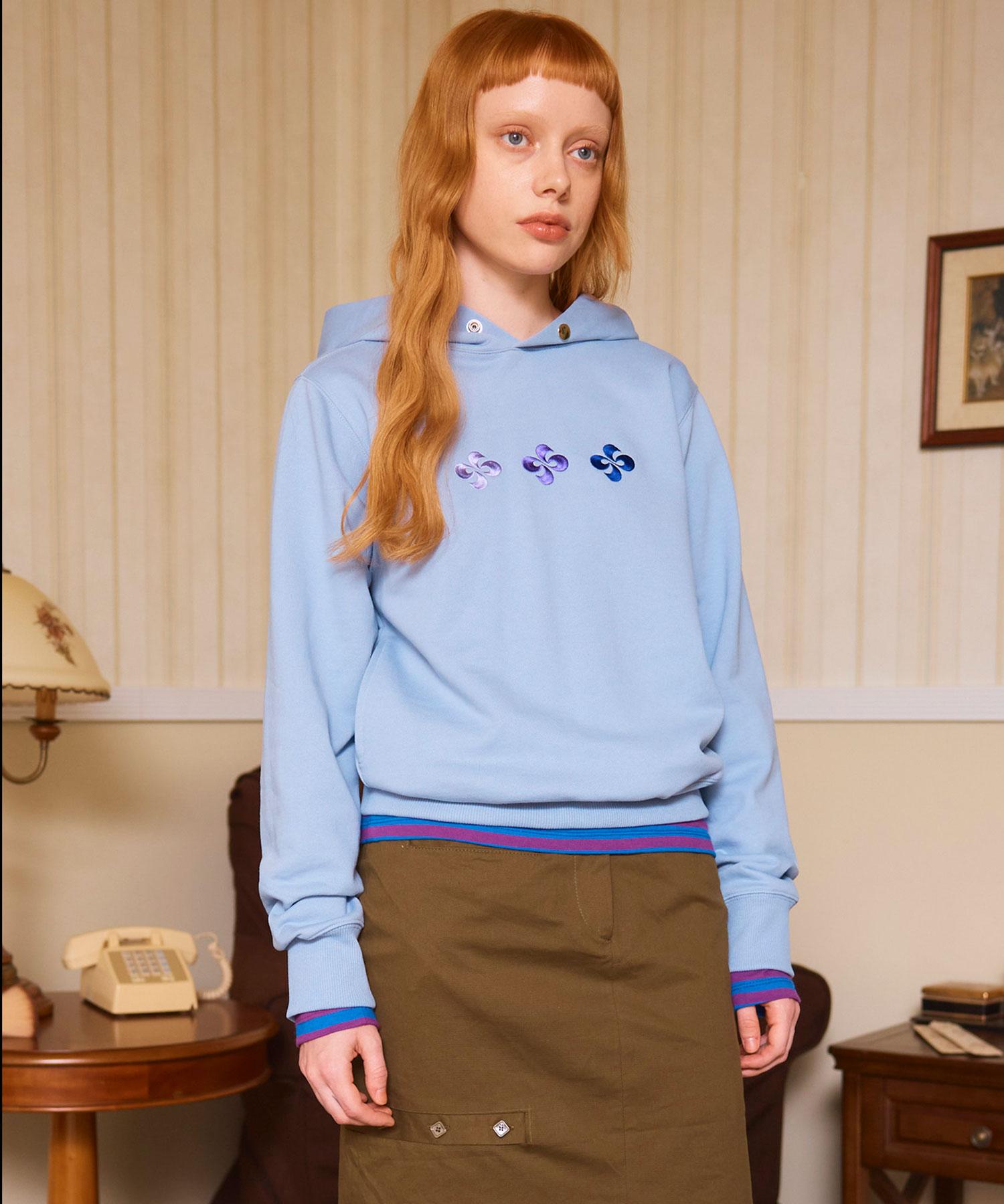 Heretic Crescendo Hoodie / Skyblue Free