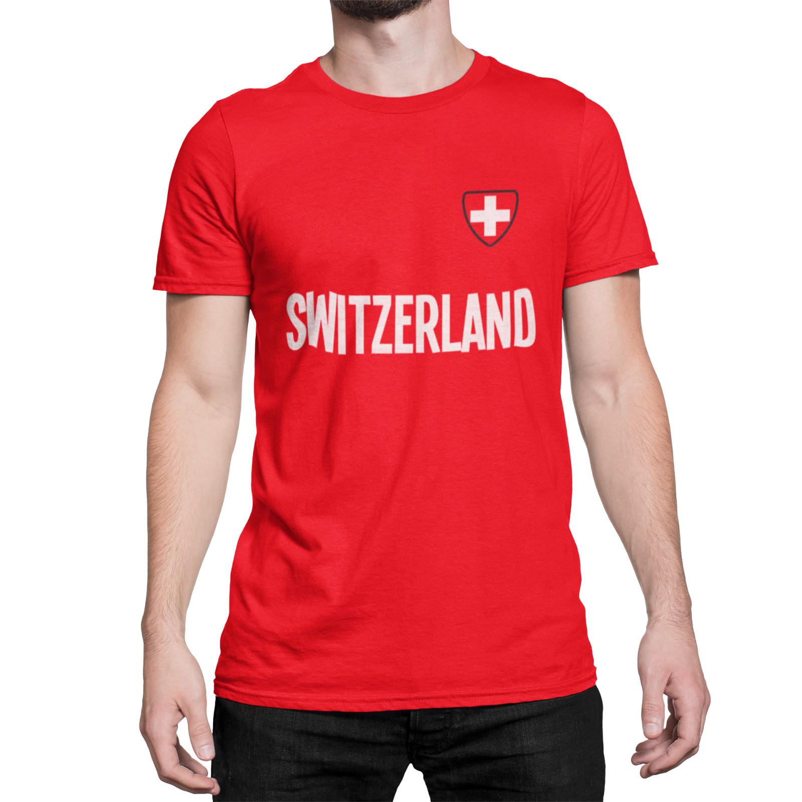 SWITZERLAND World Cup 2026 Design T-Shirt Football Country name World Shipping S разноцветный