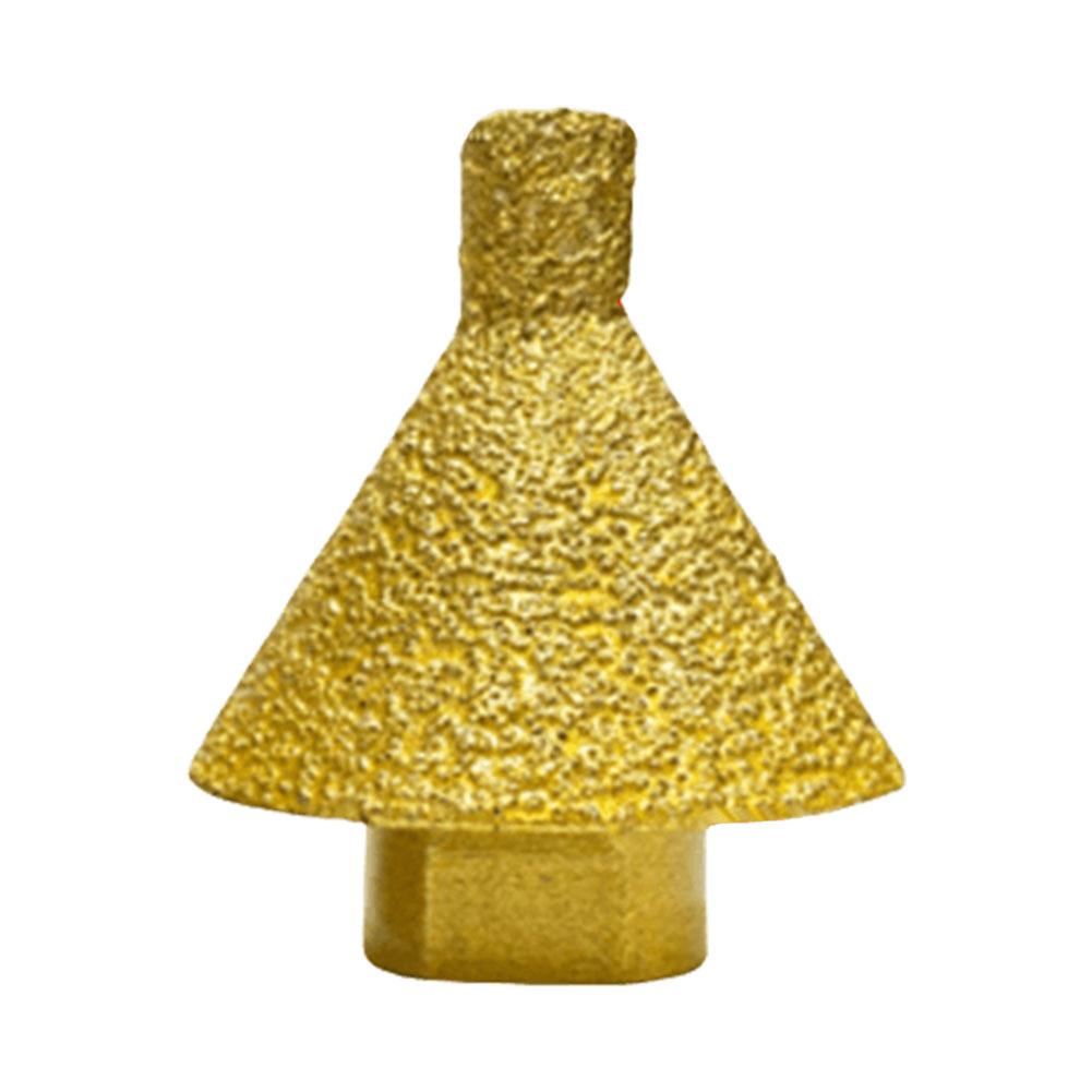 38/50 mm Diamant-Abschrägungsfasenbit M10/M14 Diamant-Lochfasenbit zum Polieren von Porzellan-Marmorlöchern