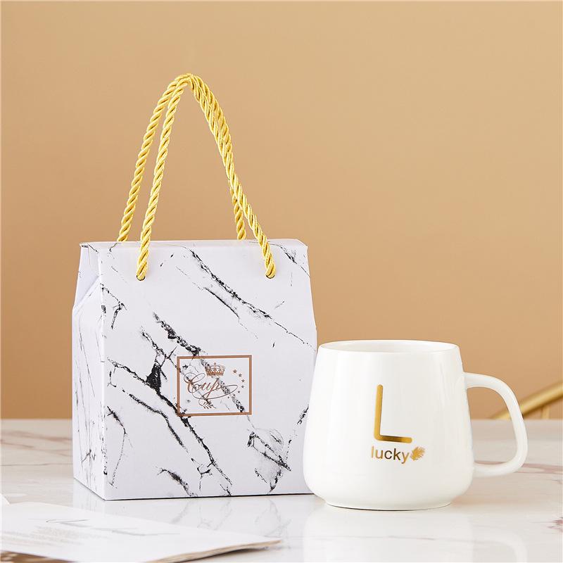 Creative Ceramic Mug Gift Set: Perfect for Coffee, Tea, or Water - A Unique and Practical Present
