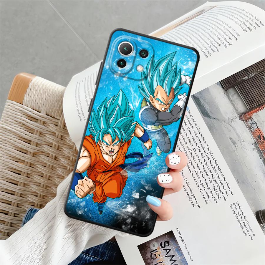 Dragon Ball Anime Hülle für Xiaomi Mi 12X 12 12T Pro 11T 10T 13 Lite 14 15 Pro 11 Funda Handyhülle