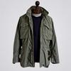 Spring  Men's M65 Cargo Jacket: Casual Vintage Multi-Pocket Long-Sleeve Cardigan Coat for Everyday Wear