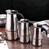 2/4/6/9 Cups Moka Pot Caffe Machine Espresso Cups Coffee Makers Latte Percolator Stove Top Moka Coffee Maker
