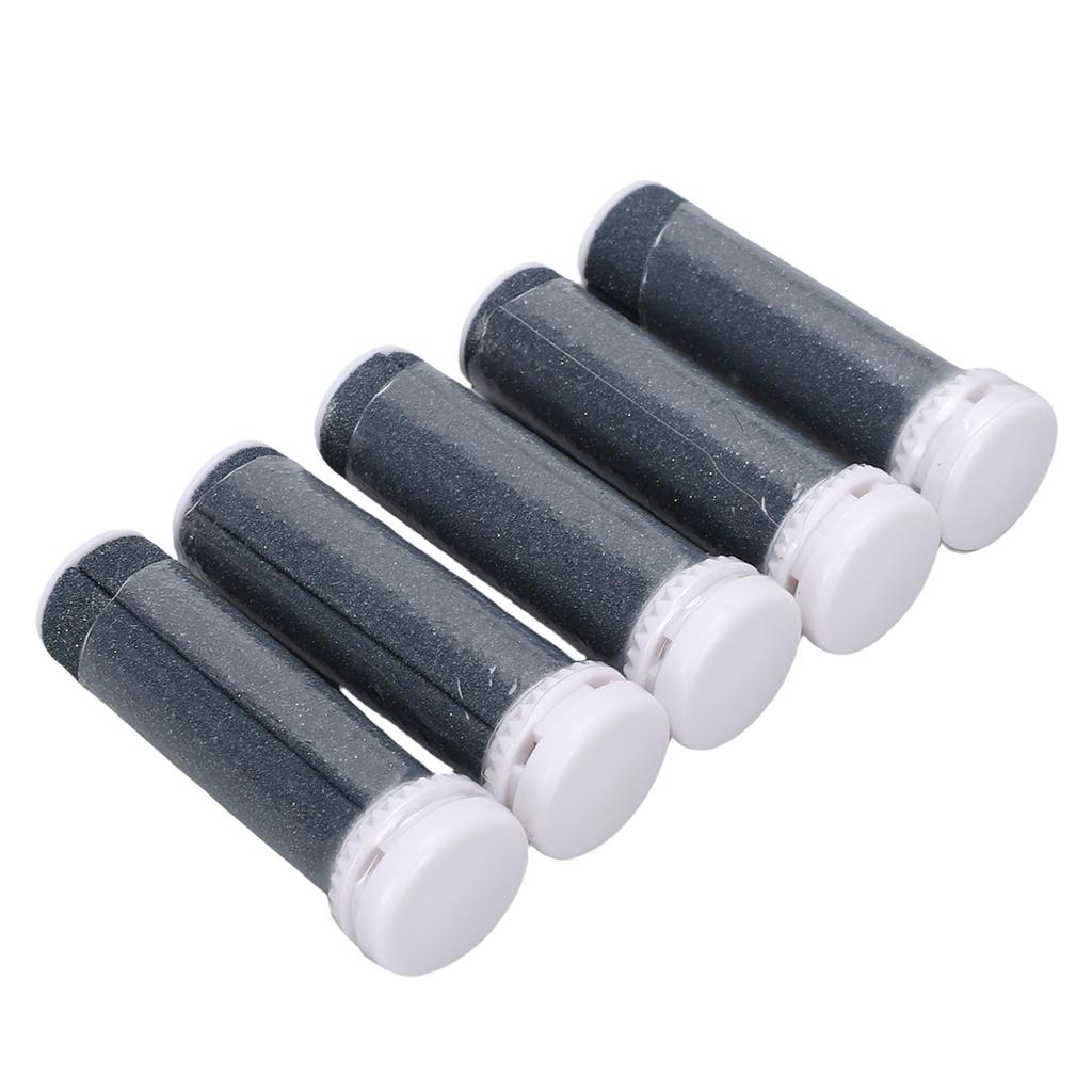 5 STÜCKE Fußfeile Rollenköpfe Passend für Micro Pedi Nano Wiederverwendbarer Quarzstein Hornhautentferner Rolle Nachfüllung für Zuhause