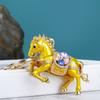 Fashionable Horse Year Keychain Creative Bag Ornament Chinese New Year Hanging Charm For Keys Wallets Phones