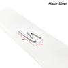 1pcs 4 S ABS New Car logo Fender side sticker Rear Bumper tail door trunk sticker car rear Emblem sticker styling Accessories