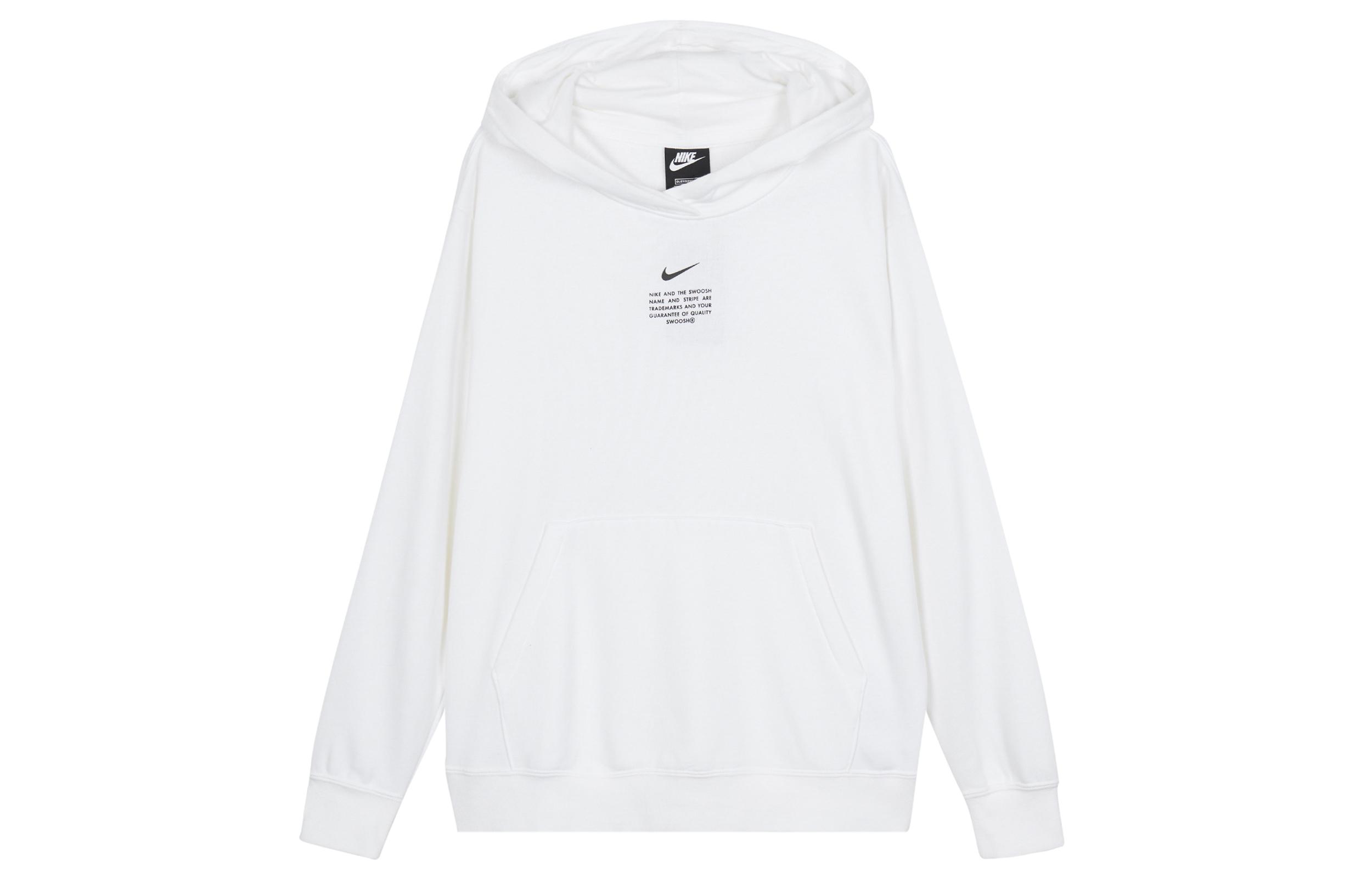 

Nike Sweatshirts Women s White Hooded Moderate Regular DJ6948-100 L
