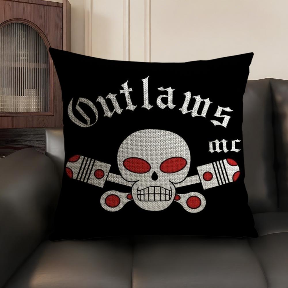 

Brand OOutlaw Moscow Cushion Cover Natural Linen Organic Fabric DoubleSided Printing Sofa Home Decor Breathable 30x30cm