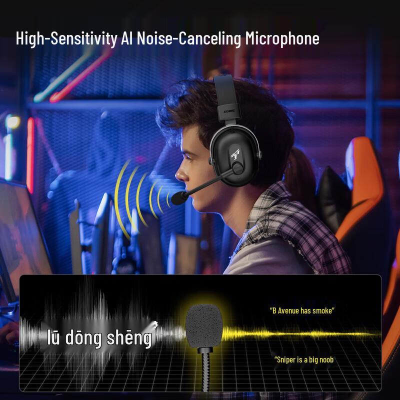 SOMIC G936 PRO+W Quad-Mode Wireless Gaming Headset