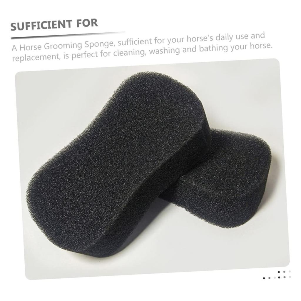 Iplusmile 1 Set Horse Sponge Sponge Handle Bath Sponge Horse Toy Eraser Sponge Wash