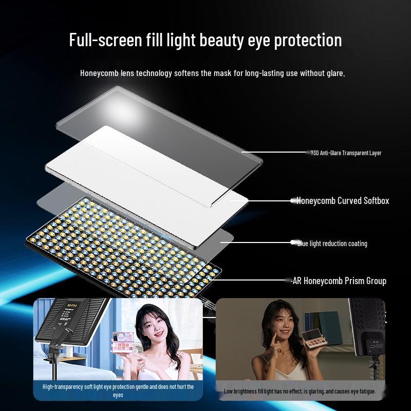 Professional Soft Light for Live Streamers: Ideal for Photography, Makeup, and Selfies