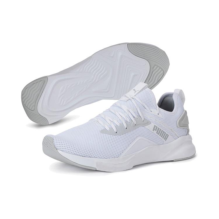 Puma Softride Rift Knit 'White Grey' Men's 194068-03