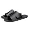 2025 one-word drag men's summer wear 2025 new trendy sandals soft-soled non-slip beach slippers