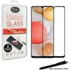 Aizsargplēve - Toproduits® - Samsung Galaxy A02S - Rūdīts stikls - 2 gab. - Melnas malas