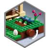 LEGO Minecraft Rote Stallung 21187, Spielzeug, Bausteine, Geschenk, Videospiel, Haus, Jungen und Mädchen, Ab 9 Jahren