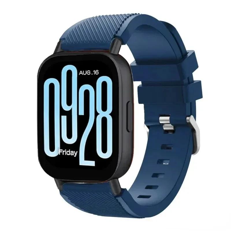 Sport-Silikonarmband für Redmi Watch 5 Active 5 Lite Smartwatch Sportliches Weiches Atmungsaktives Band für Redmi Watch 3 Active 3 Lite