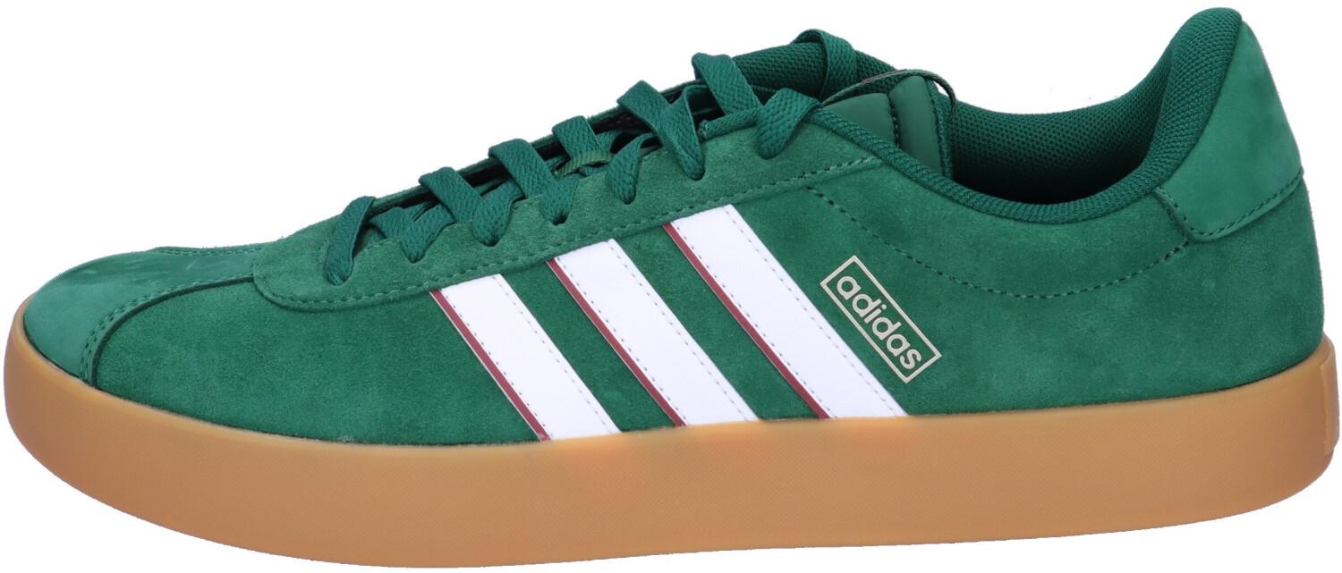 

Кроссовки Adidas VL Court 3.0 темно-зеленые/облачно-белые/прозрачные бордовые 44