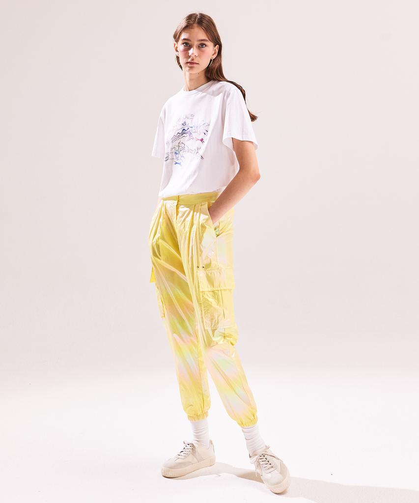 YUGADANG Pearl Jogger Pants_Yellow